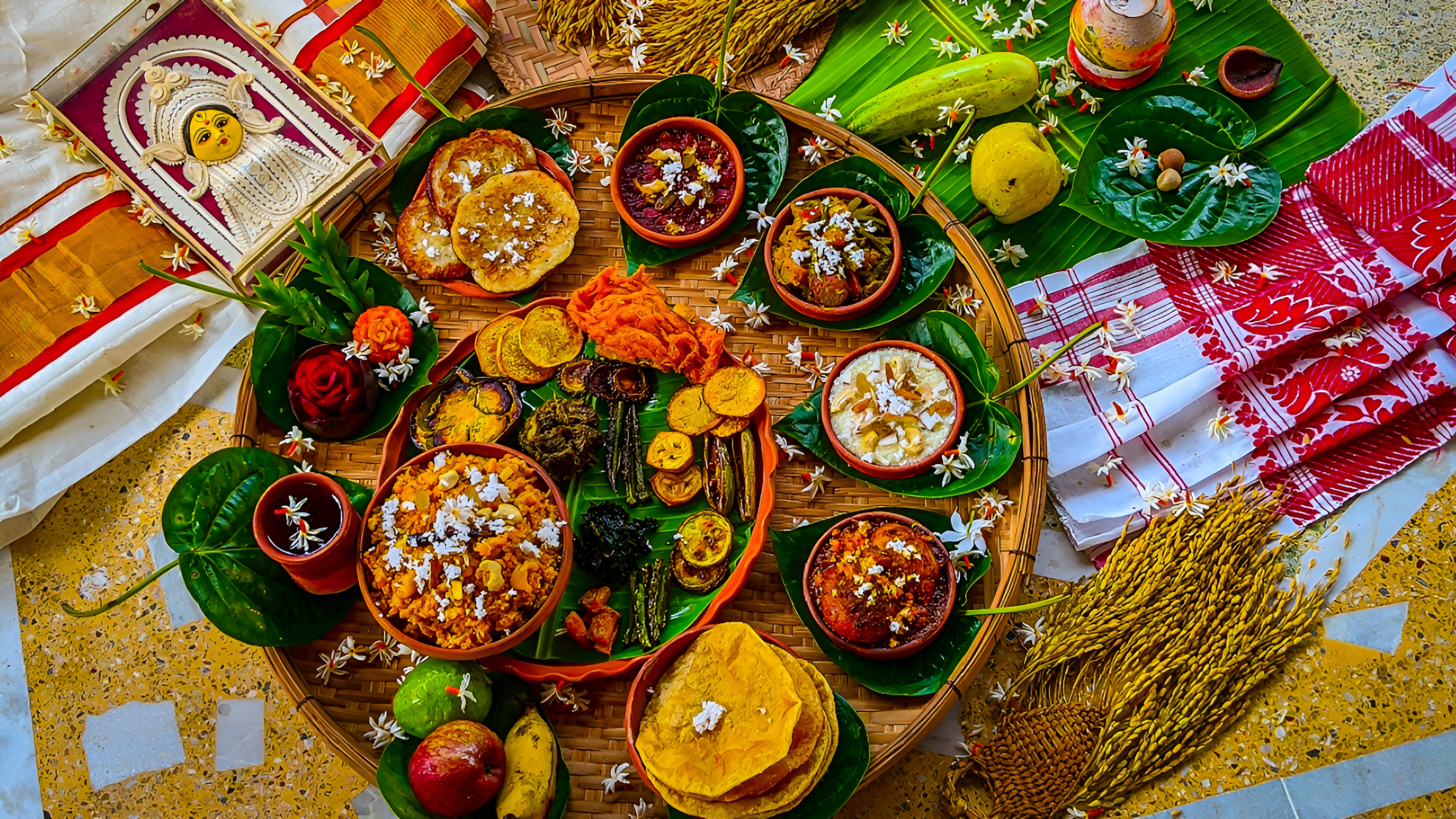 Jagaddhatri Puja bhog