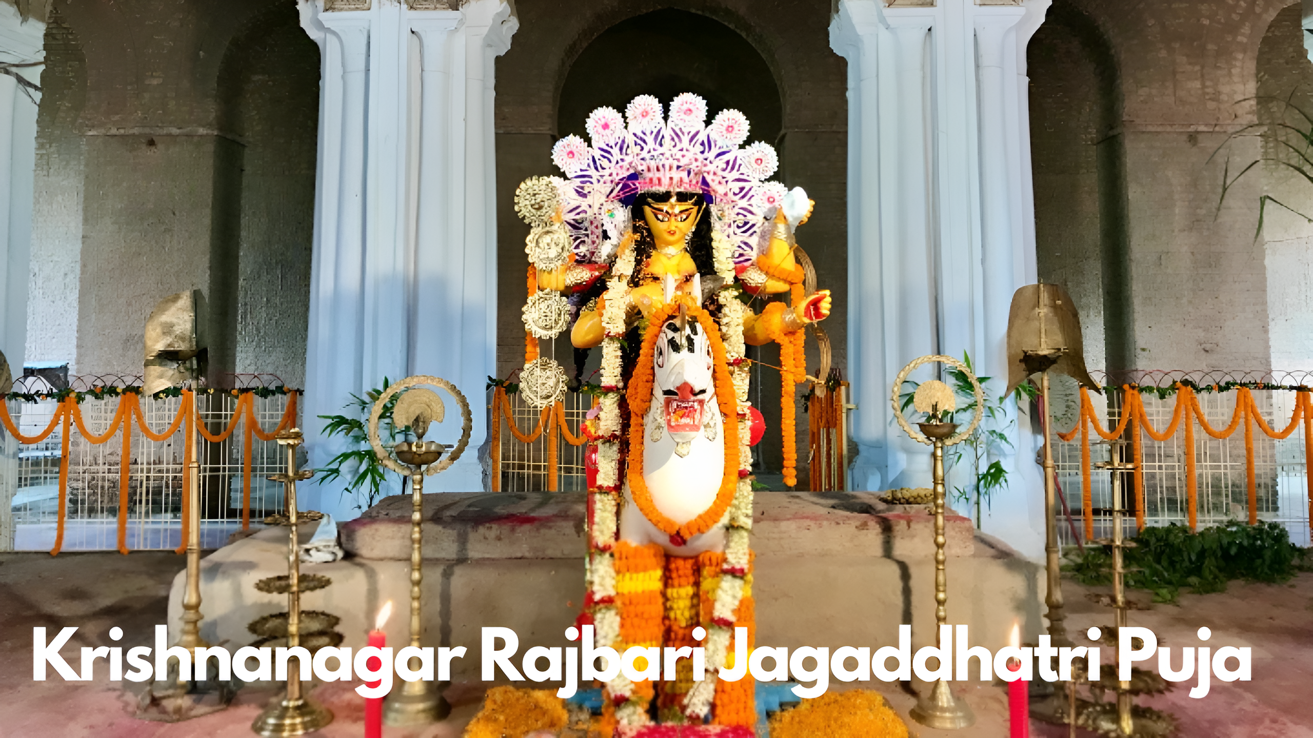 Krishnanagar Rajbari Jagaddhatri Puja